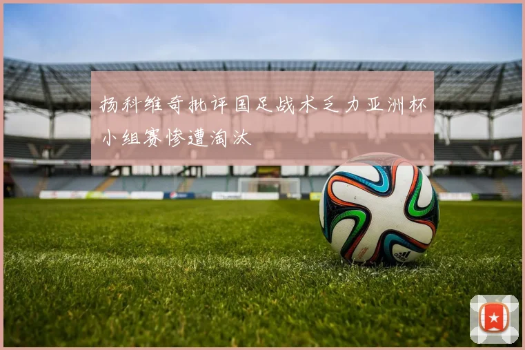 扬科维奇批评国足战术乏力亚洲杯小组赛惨遭淘汰